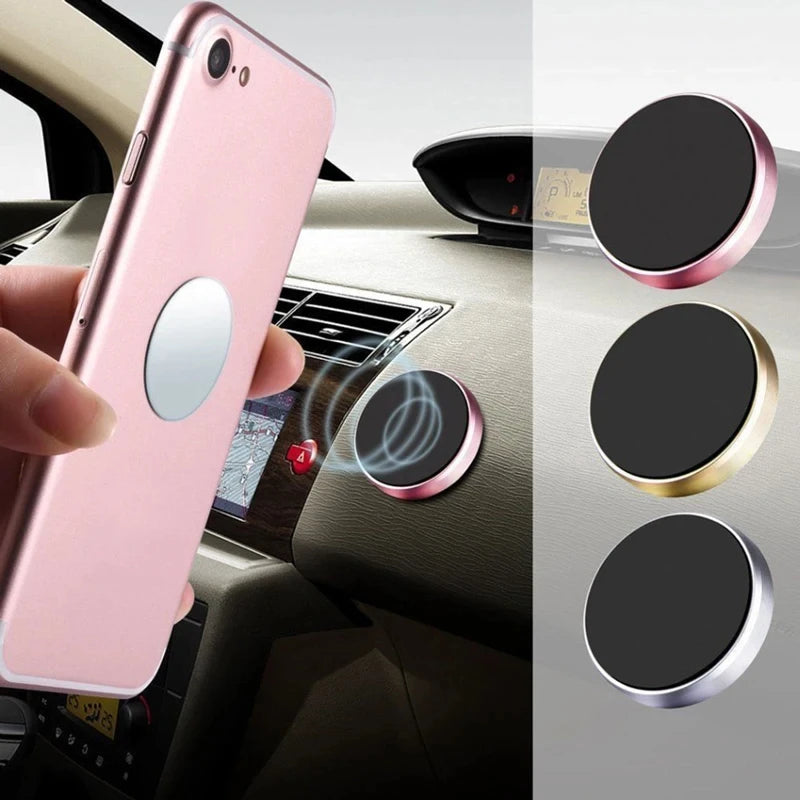 Magnetic Car Phone Holder – Universal Dashboard & Wall Mount Stand for iPhone & Android