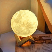 LED Moon Light Galaxy Night Lamp – DIY Moon Night Light, Warm Glow Bedroom Décor