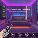 RGB LED Strip Lights with 44-Key Remote