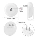 LED Dusk-to-Dawn Smart Night Light – Auto-Dimming Plug-In Wall Lamp