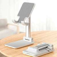 Adjustable Desk Mobile Phone & Tablet Holder Stand – Universal Desktop Stand for iPhone, iPad & Android