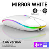 RGB Wireless Bluetooth Mouse – Rechargeable Ergonomic Design with Precision DPI Control