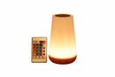 13-Color RGB Touch Night Lamp – USB Rechargeable Luxury Bedside Light