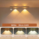 LED Motion Sensor Night Light – Wireless Ultra-Thin USB Rechargeable Cabinet Light